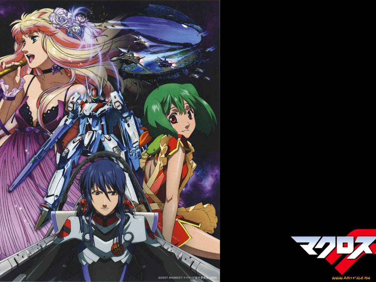 , macross, frontier